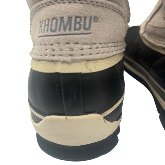 NWT SIZE 9 WOMENS KHOMBU EMILY SUEDE Leather LEATHER FAUX FUR WINTER SNOW BOOTS - Picture 10 of 12